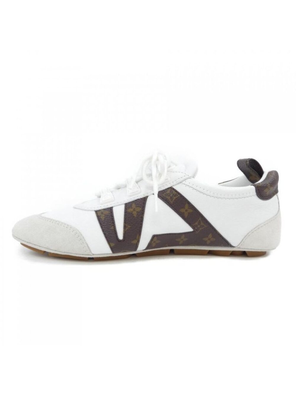 Louis Vuitton Size 36.5 White Sneakers - Picture 2 of 6